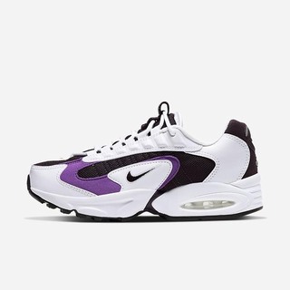 Pantofi Casual Nike Air Max Triax Dama Albi Violet Visinii Gri | GUEW-78643